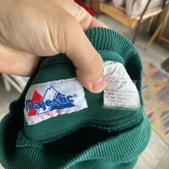 Vintage Majestic Green Bay Packers Heavyweight Crewneck Sweatshirt Size XL NFL - Picture 3 of 5